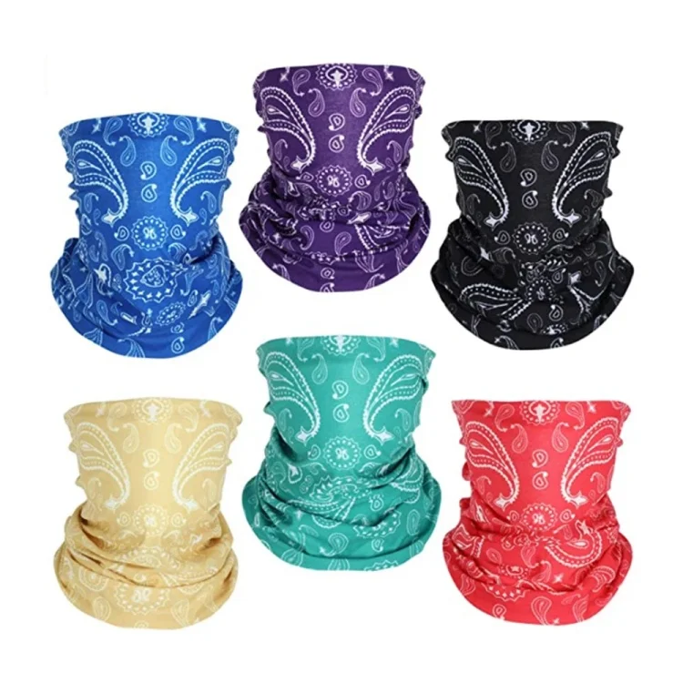 Hot Sale Breathable Neck Scarf Fashionable Sport Cycling Facemask Bandanas Multifunctional Seamless Magic Tube Bandana
