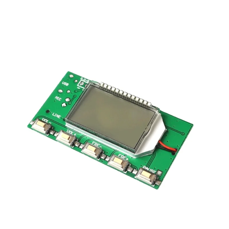 DC 3V-5V FM Transmitter Module DSP PLL 87-108MHz Stereo Digital Wireless Microphone Board Multi-function Frequency Modulation