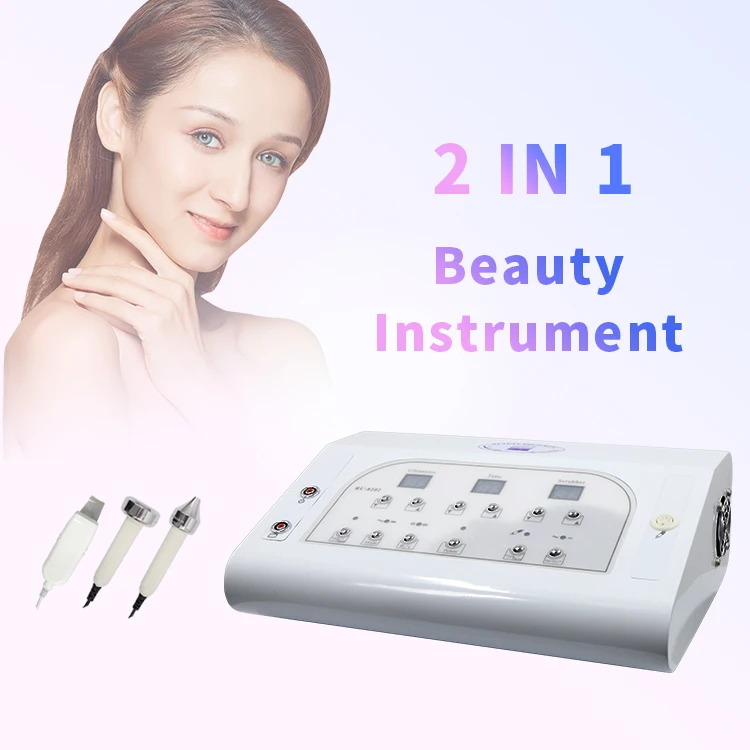 Spatula Portable Instrument Ultrasonic Skin Facial Cleaner Face Scrubber Facial Machine