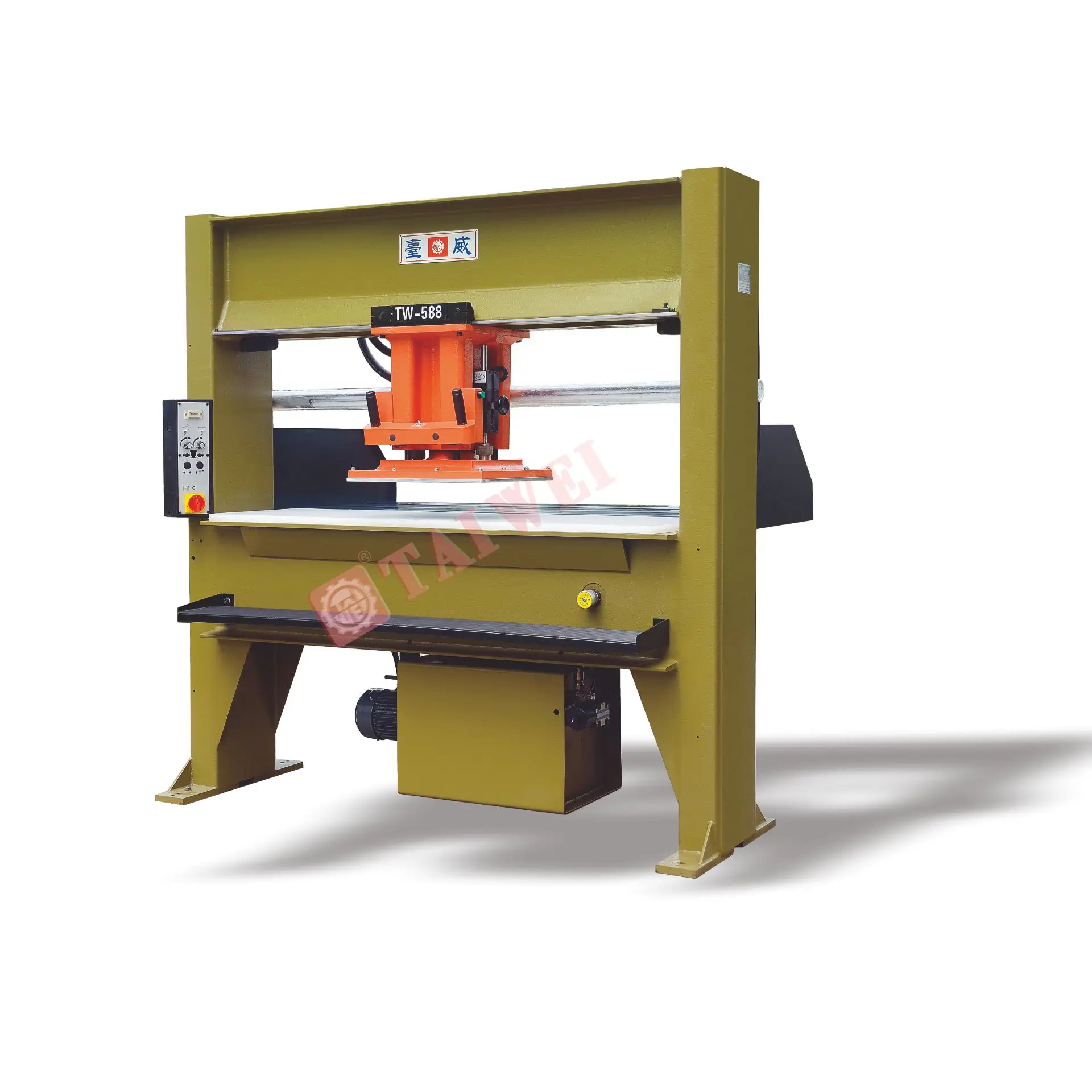 High efficiency moving head die press machine/ Oildynamic cutting precise with movable trolley