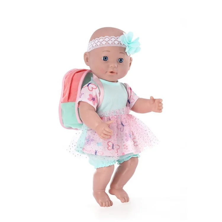 Реалистичные куклы 14 дюймов Muneca Bebe Belinda виниловая кукла для девочек