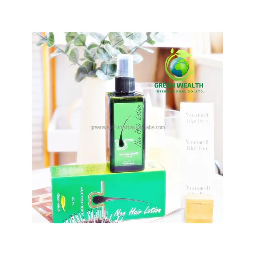 Натуральный 100% Нео лосьон для волос от производителя в Тайланде освежающий травяной ингредиент зеленого богатства