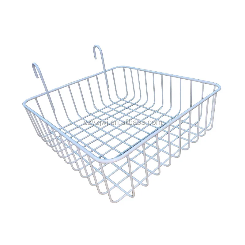 Customized wire Sturdy Steel Diversified  Extra Wall-Mounted Neatening Basket for Storage & Organization