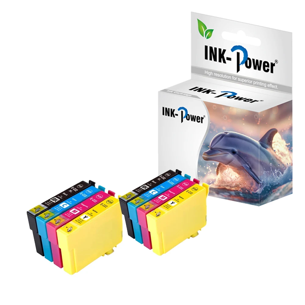 INK-мощность 222XL 232XL 222 232 XL премиум цвета Совместимый струйный картридж для Epson XP-4200 WF-2960 XP-5200 принтер