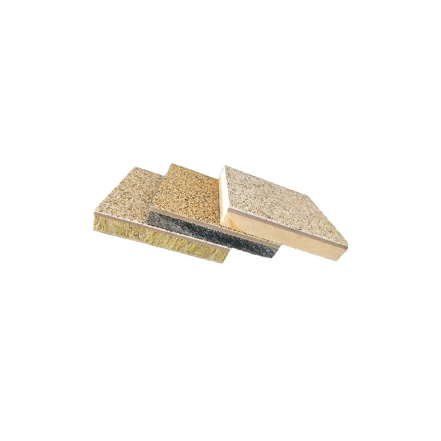 Thermal Insulation Material Rock wool Board Composite Exterior Wall  Decoration Integrated Board Composite