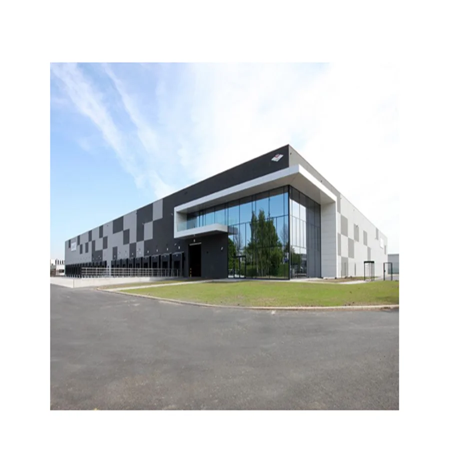 Angola Class-One Qualified Heavy Structural Corrugated Prefab Steel Workshop Hangar Farm Shed Prefabricated Warehouse