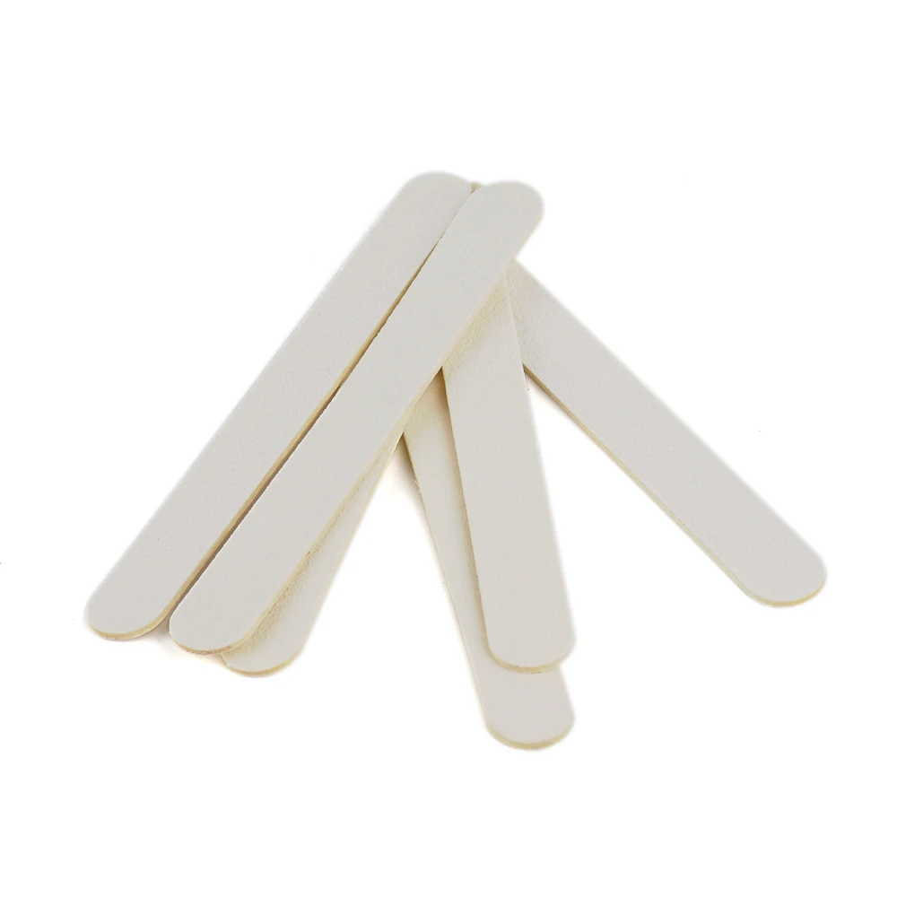 5000Pcs/Case Wholesale 80 100 120 180 Grit Professional Disposable Mini Wooden Nail File For Nail Care