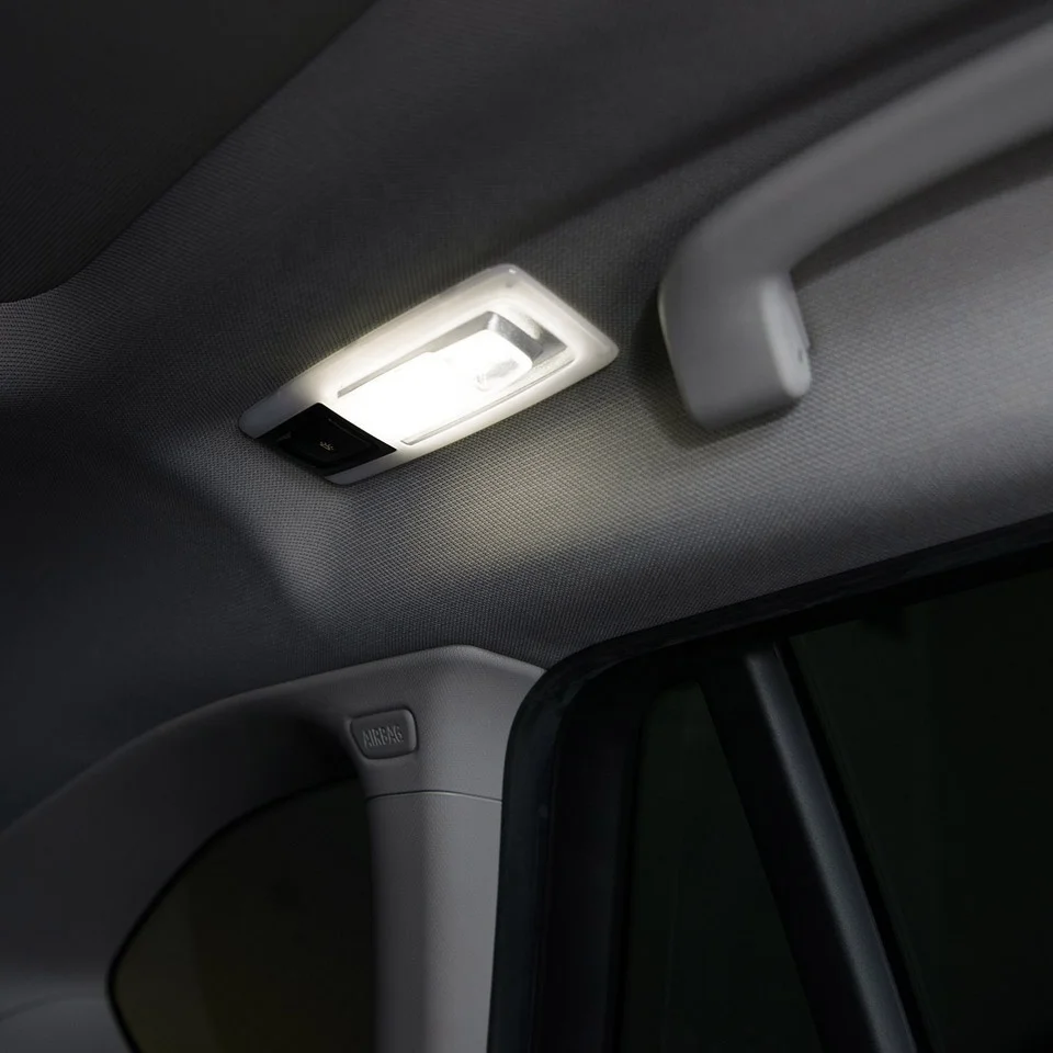 RUTENSE Car License Plate Bulb Car Roof Dome Interior Light 5W 12-24V T10 LED Canbus T10 LED Interior Lights