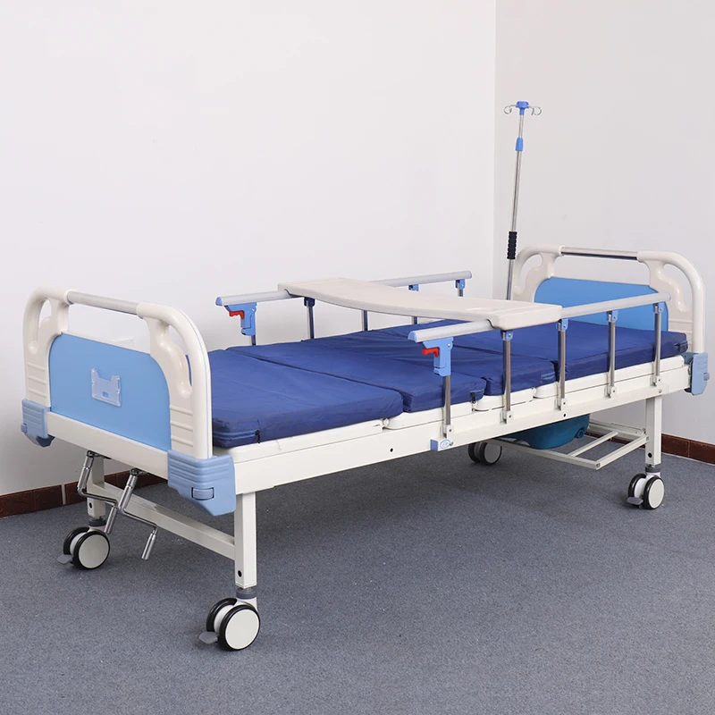 Manhua Hot Sale Clinic Hospital Supplies Hospital Furniture Patient Nursing Bed