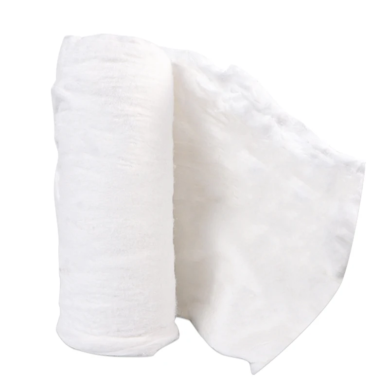 100% Cotton Bleached Gauze Roll White absorbent 1000g steril guze cotton roll