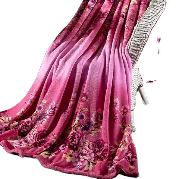 Супер мягкой микрофибры фланель флис одеяло