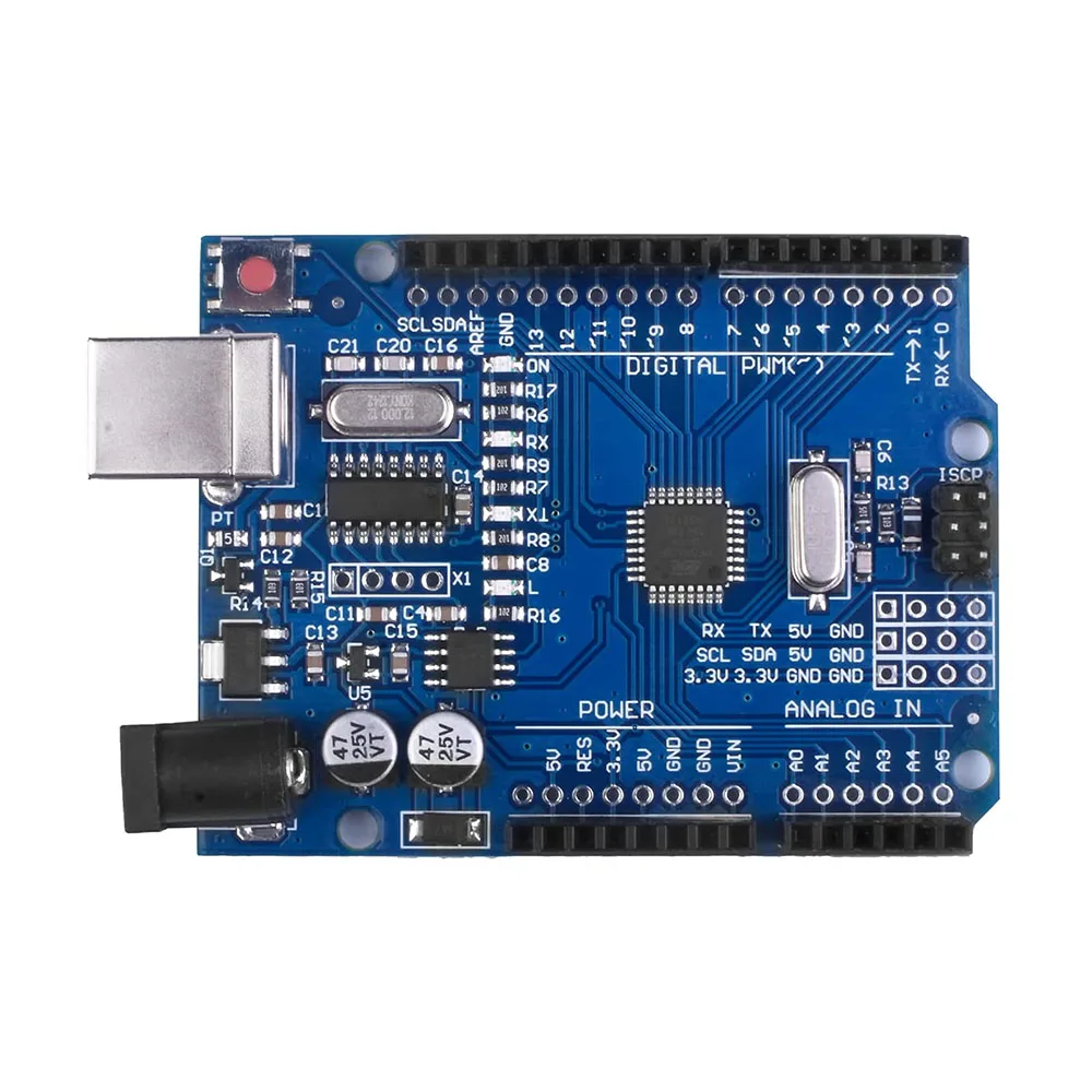 Микроконтроллер для платы UNO R3 ATmega328P CH340 для Arduino IDE AVR MCU учащийся K53