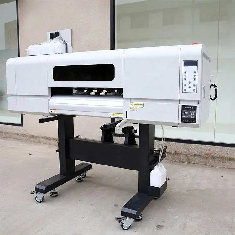 Digital Inkjet Printing Label Machine Wholesale Roll to Roll I3200 -U1-3PCS header LED UV Printer for Sticker