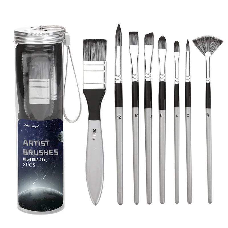 Manufacturer supplies paint brushes set student art class painting paint brushes