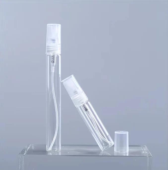 2ml 3ml 5ml 10ml hot selling small samples perfume glass spray bottle