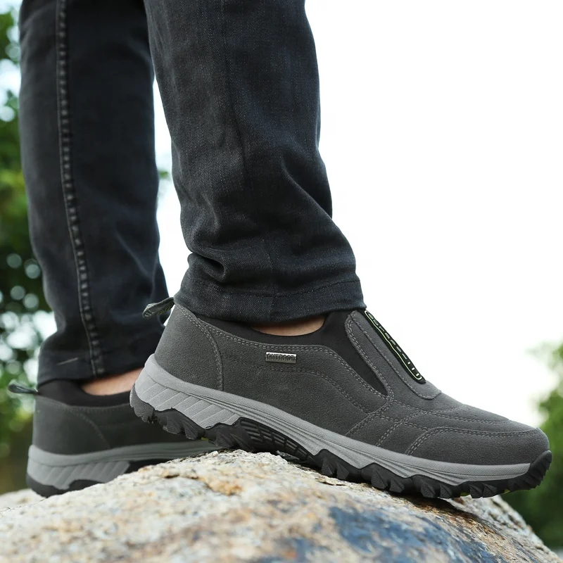 
Sneakers Soft Trekking Shoes Snow Footwear Fur Warm Climbing Winter outdoor mens hiking shoes mens hiking 