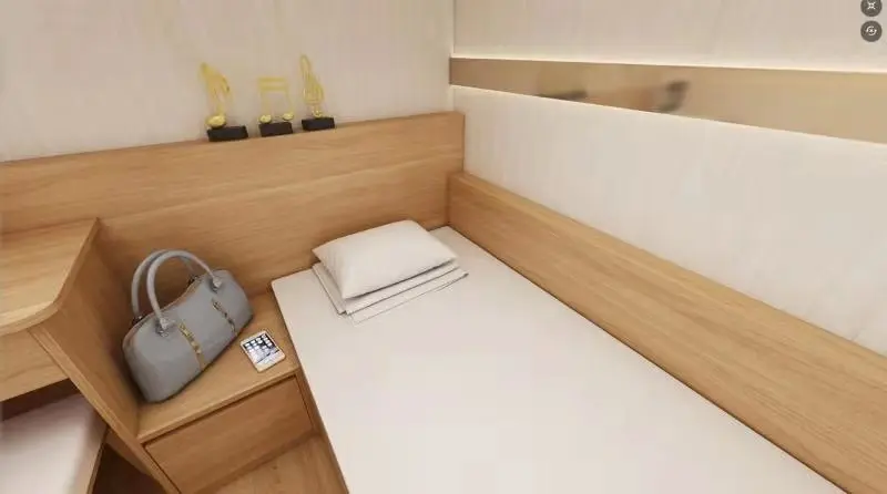 WIMI Factory Supply Wooden Aluminum Space Saving Japan Capsule Hotel Beds Room Hotel Sleeping Pods