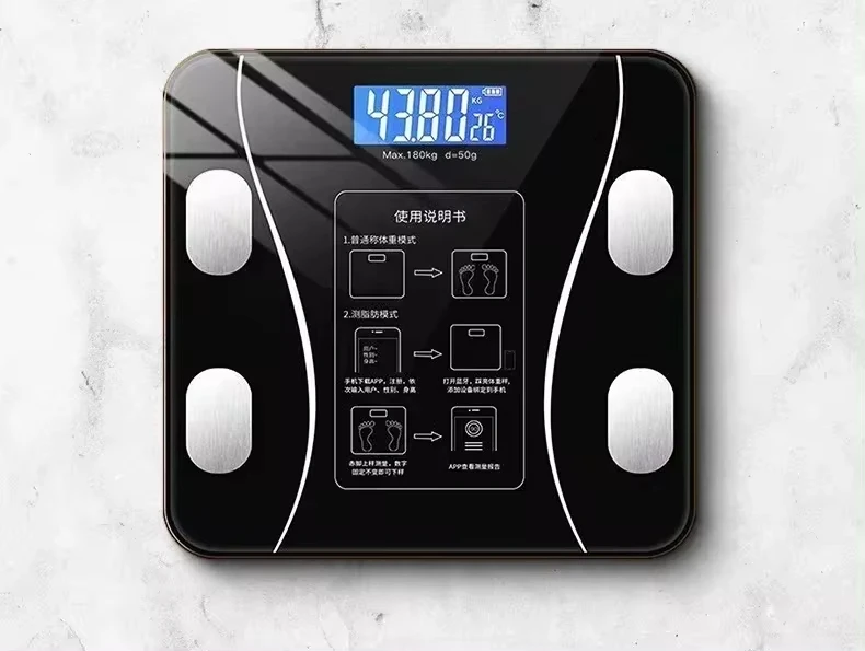 Smart Mode Home Weight Scale Ultra-Precise Digital Electronic Body Fat Scale for Body Management and Fat Loss