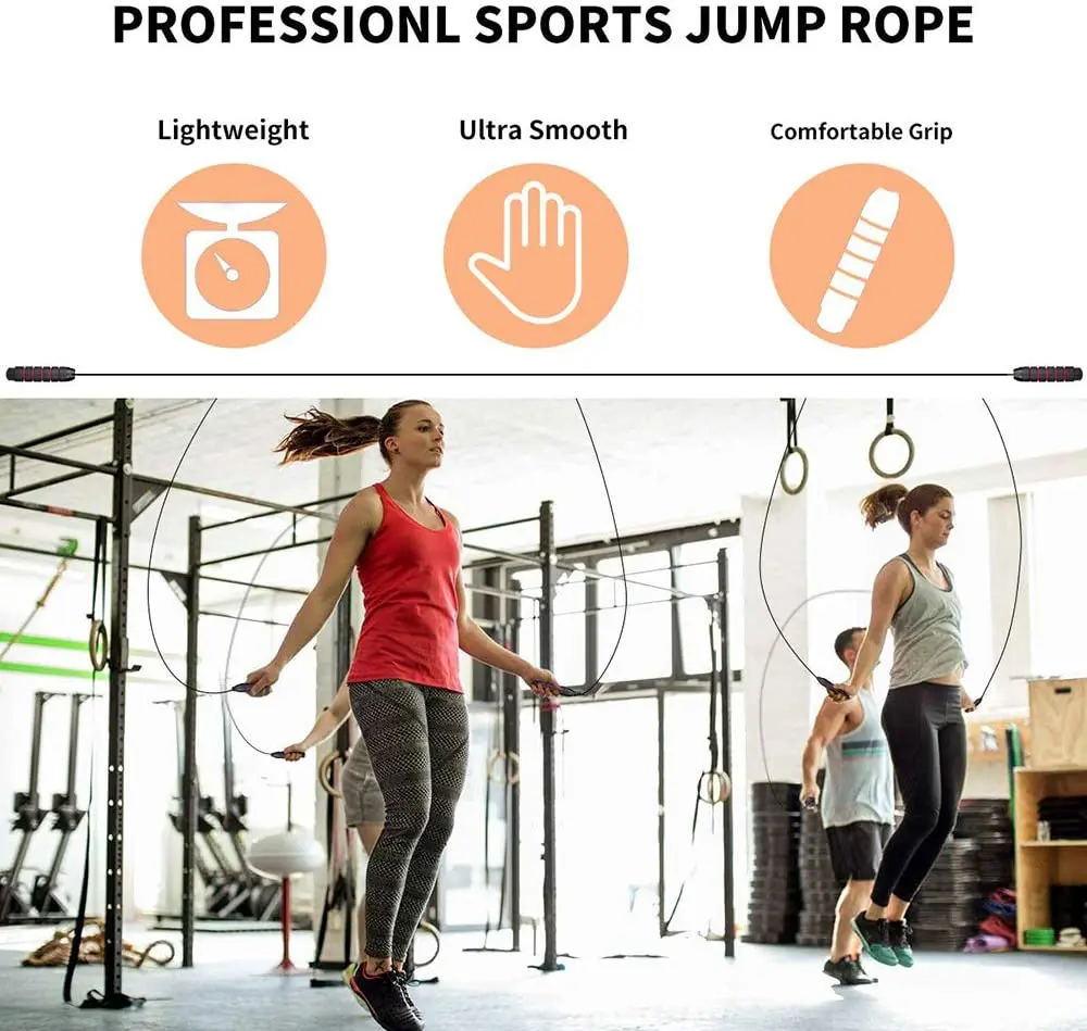 Bilink Adjustable Skipping Rope Speed Pvc Jump