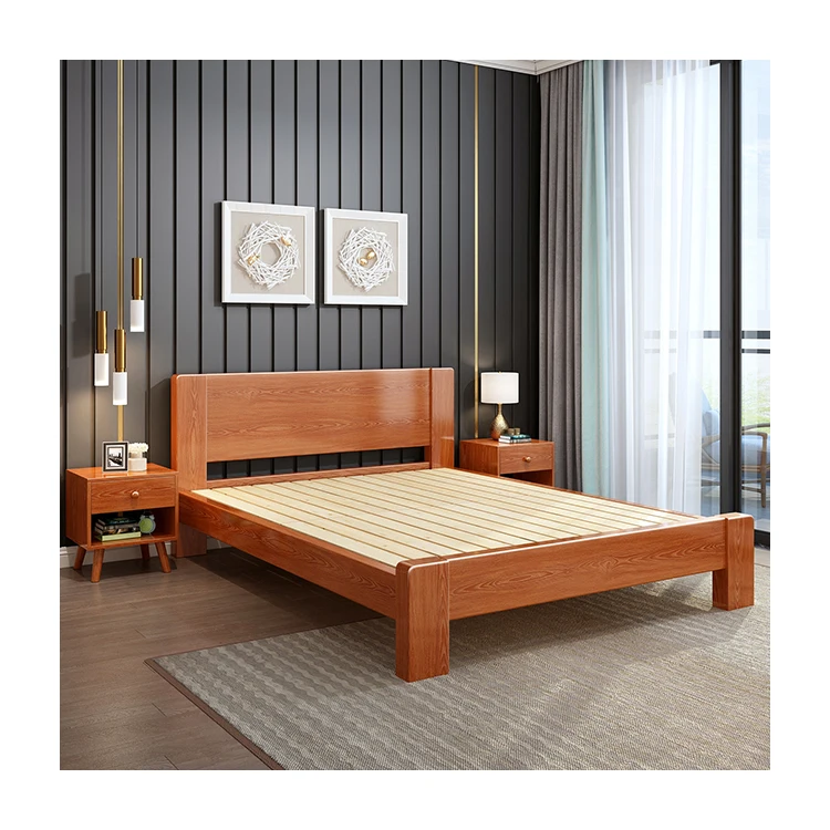 
Adjustable Solid Wood Bed Carefully Manufactured by the Manufacturer 