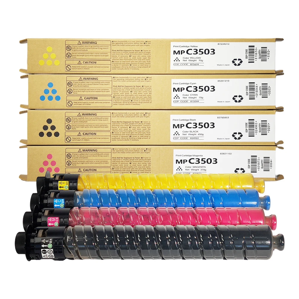 Original toner powder Refill Ricoh MPC3503 copier machine Toner Cartridge For Ricoh MP C3003 C3503