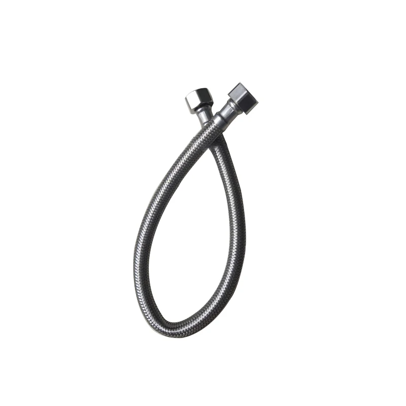 Stainless Steel Flexible Water Hose Pipe Portable Toilet Pex Braid Metallic Metal Hose Flex Ss Ptfe Braided Hose