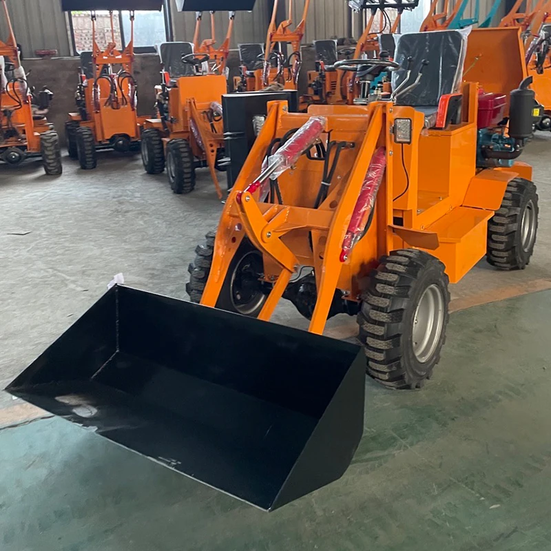 diesel wheel loaders for sale Highly equipped 4WD Wheel Loader diesel power small mini wheel loader