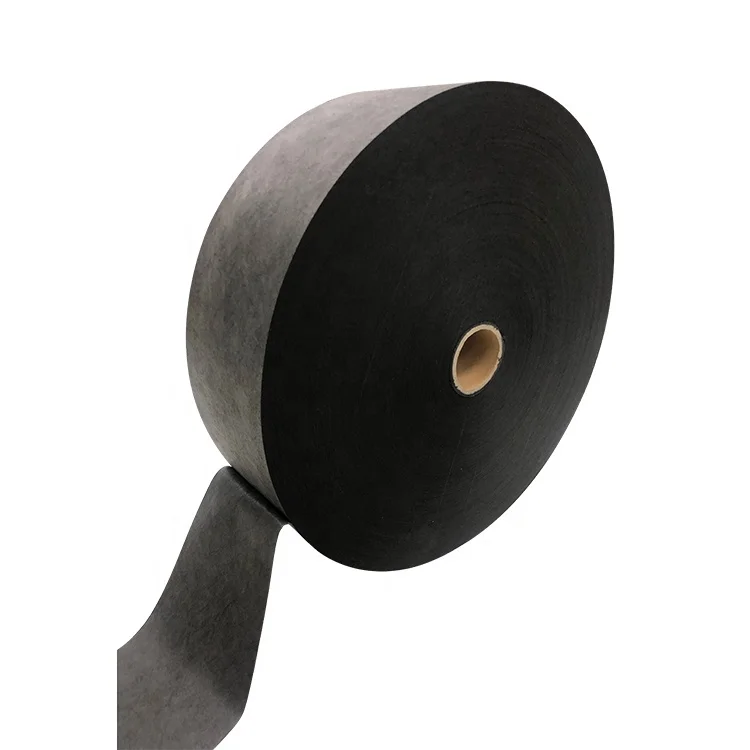 Black Meltblown Non Woven Fabric  Hospital Grade Surgical Medical FFP2 Mask BFE 99  Meltblown Black fabric