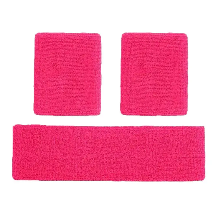 Factory Sale Cheap Price Sweatband Outdoor Cotton Breathable Sports Headband for Adult Breathable sweatband Exercise Hairband