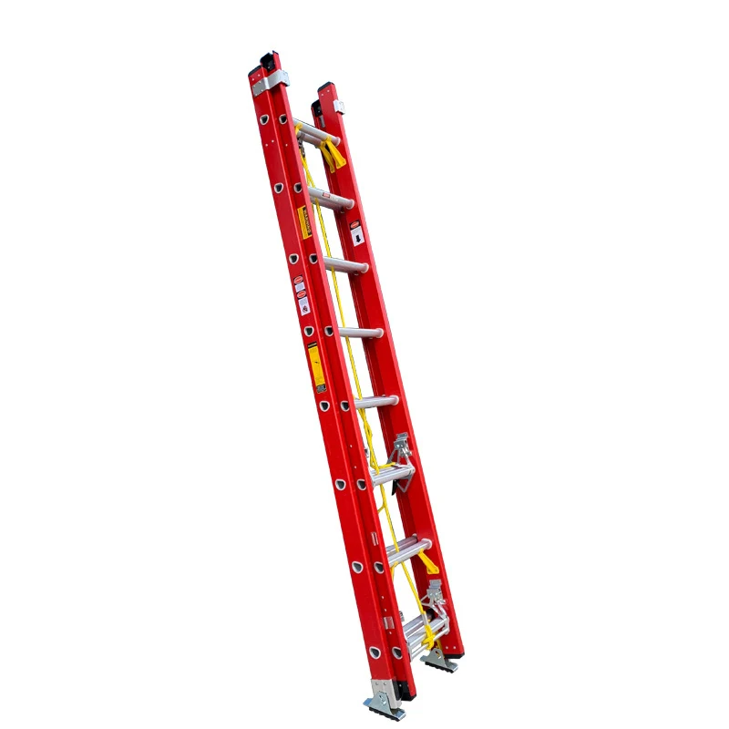 Insulation lift fiberglass combination ladder Engineering reinforced plastic fire ladder