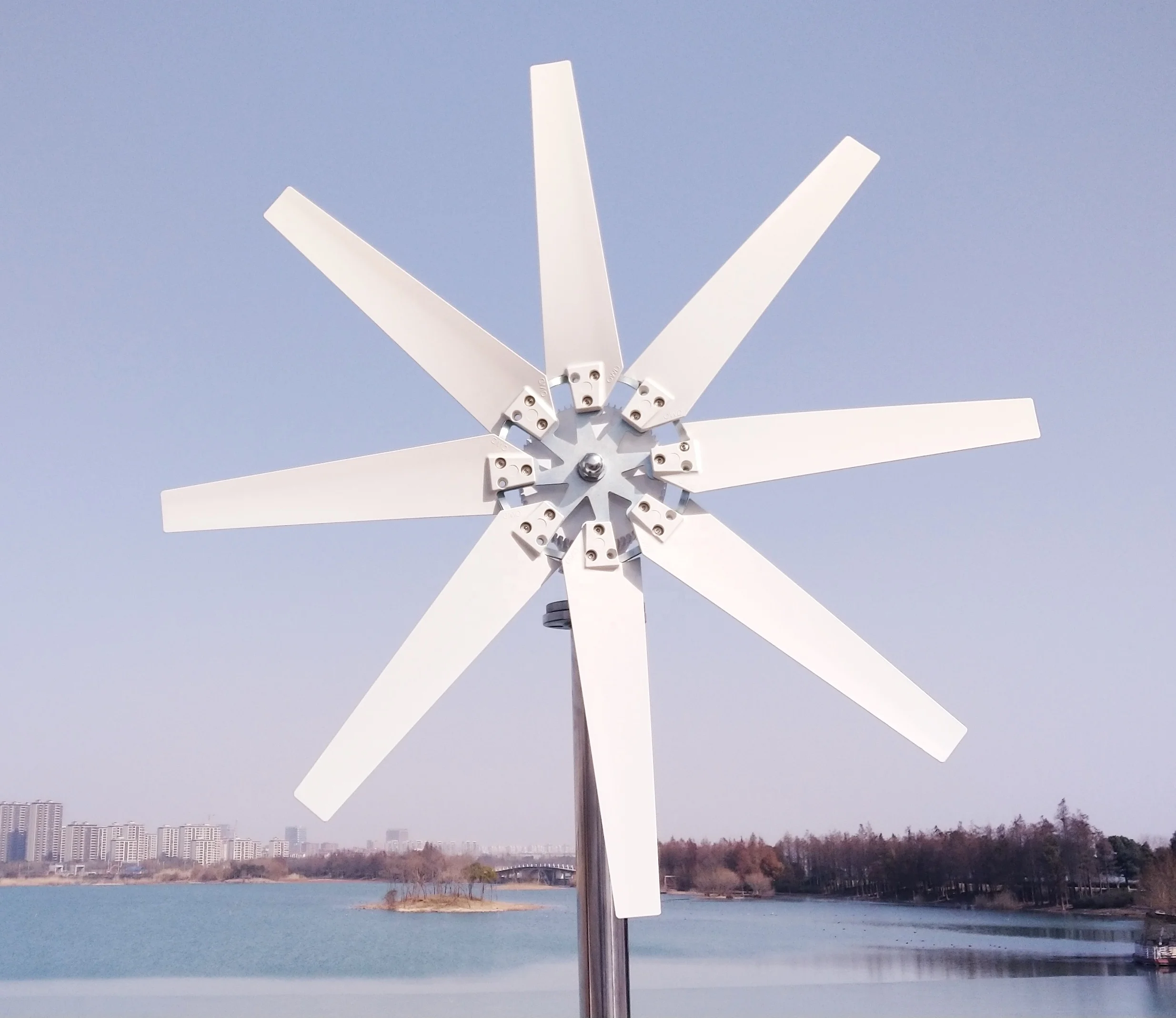 Horizontal Wind Turbine Generator for Home Use High Efficiency Goods 1000w 12v 24v CE 3 Phase Permanent Magnet Generator