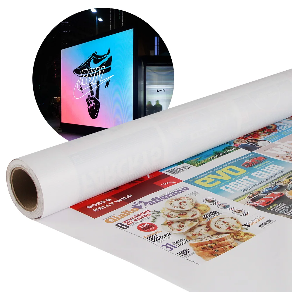 flex banner frontlit / backlit / PVC flex banner roll / banner rolls raw material from factory