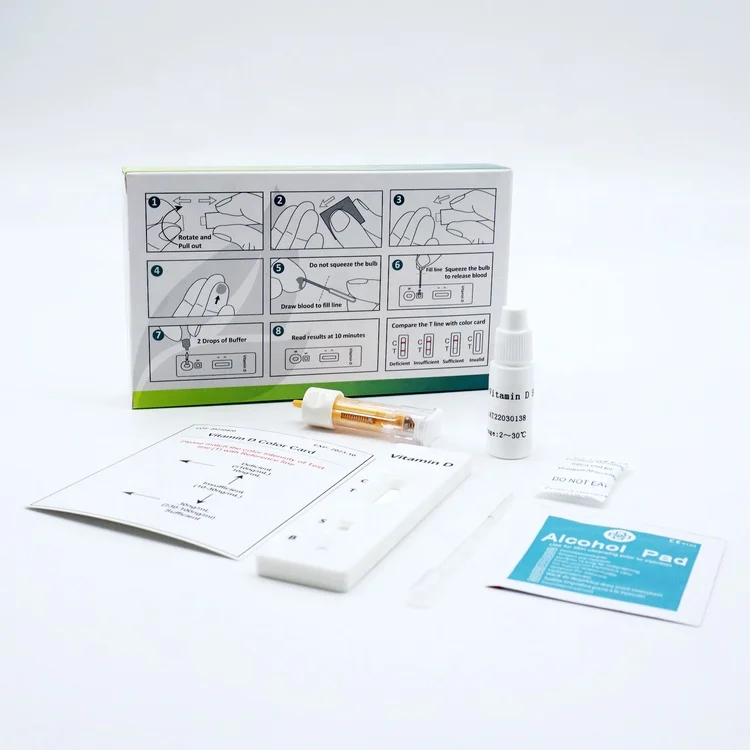 Medical Equipment Diagnostic Homeuse self testing  Semi-quantitative diagnostic Vitamin D auto rapid test kit