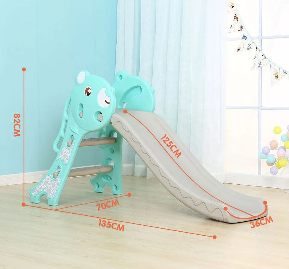 Популярная детская безопасная крытая игровая площадка, пластиковая горка для дома, пластиковая горка для детей, комнатная игровая площадка