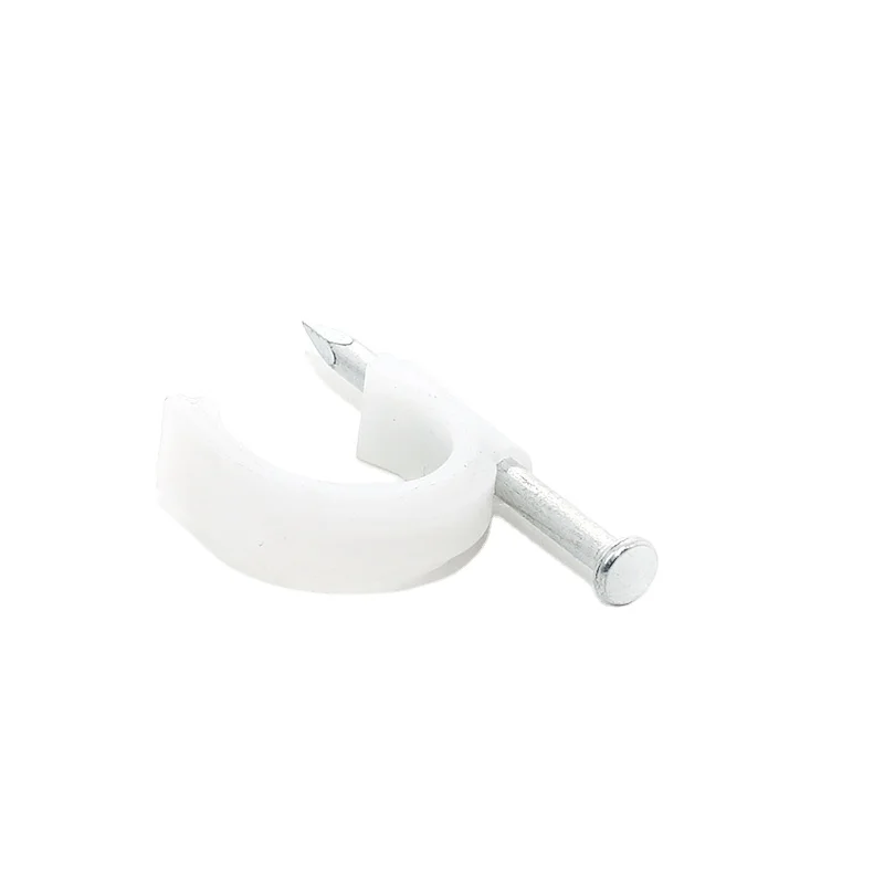 High quality decorative cable clamp high carbon steel galvanized concrete cable clip nail