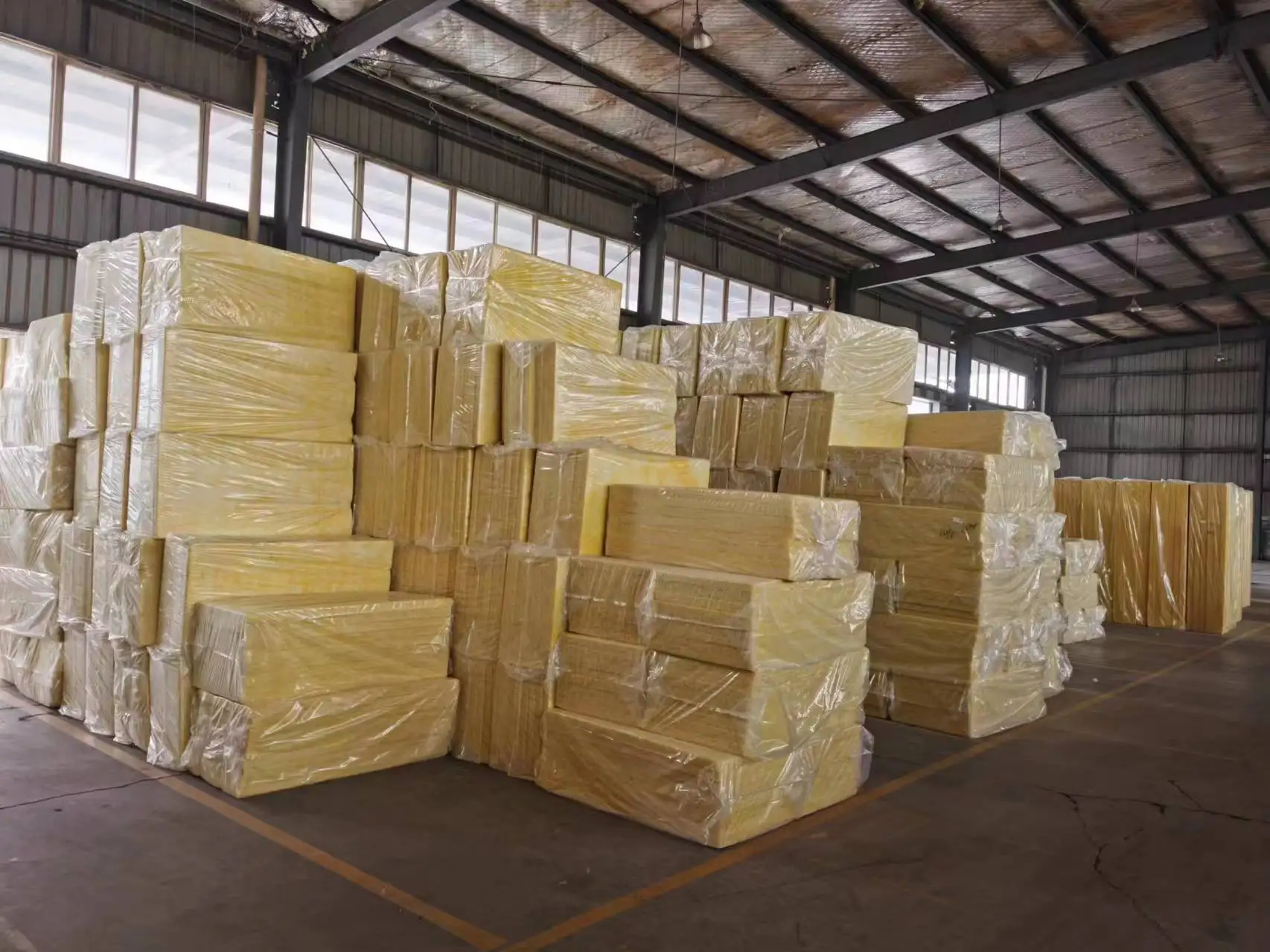 Manufacturer insulation production line felt sound silencer insulation glass wool