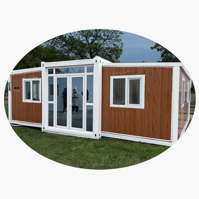 Steel Exterior Wall Interior Effect Bedroom Bathroom 20ft 40ft Foldable Expandable Portable Container Modular House