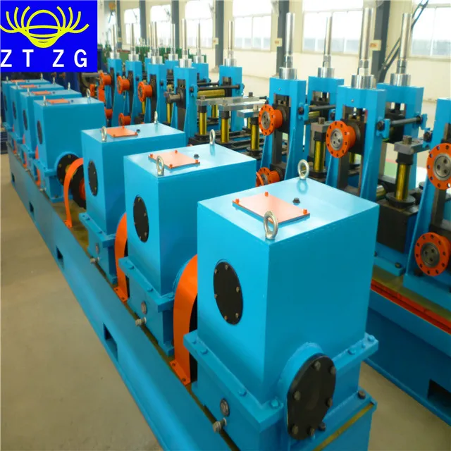 ZTZG China Factory Price ERW Pipe Making Machine for 25-80 mm NB Tube Mill for IS 1239 Standard