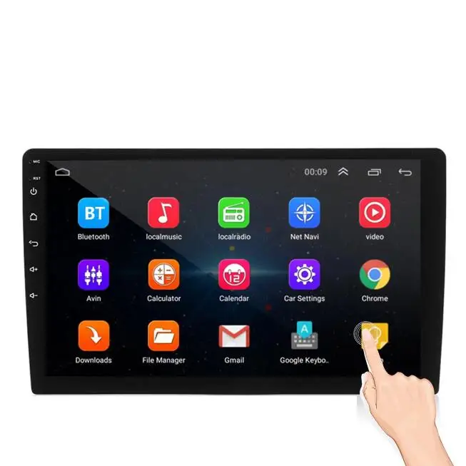 Universal Wholesale 10 Inch Android Car Radio Stereo Touch Screen Player With BT GPS Navigation Usb Support Stereo Radio Car IPS