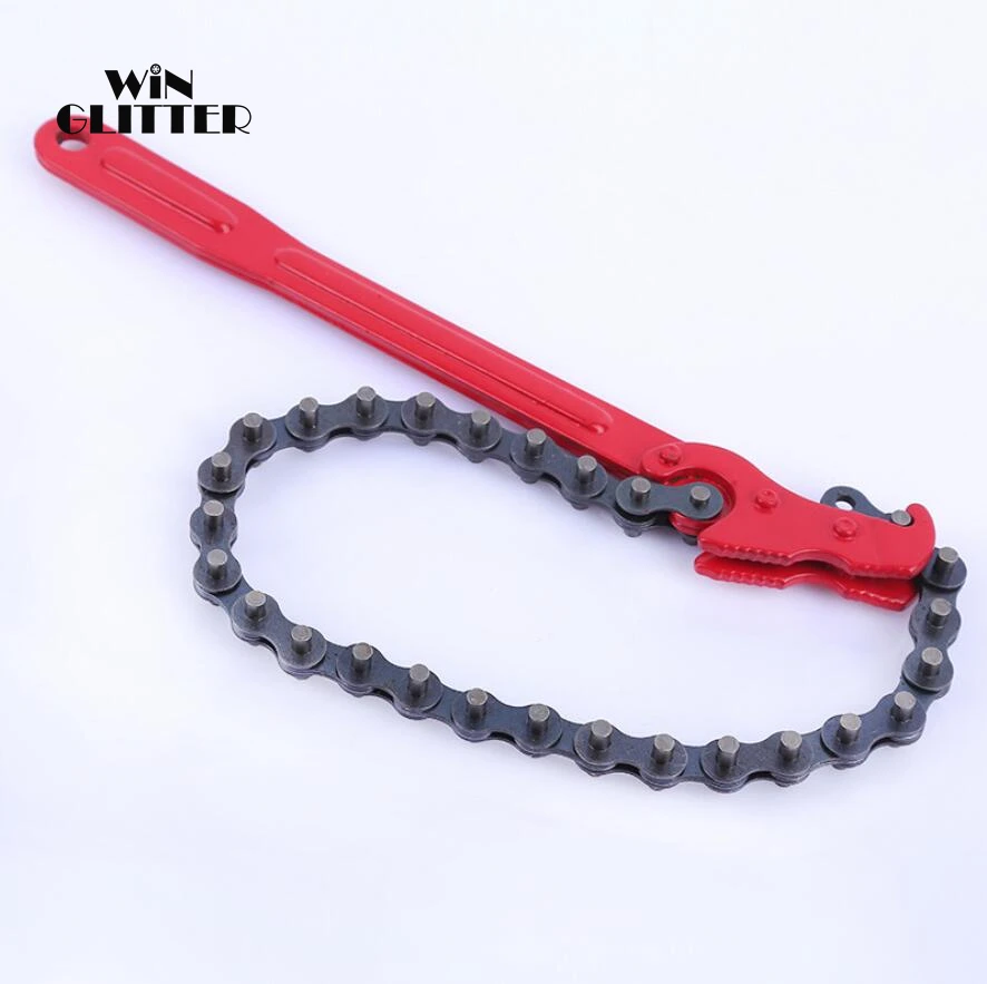 High quality material anti-slip chain type oil filter wrench filter wrench anti-slip performance is superior