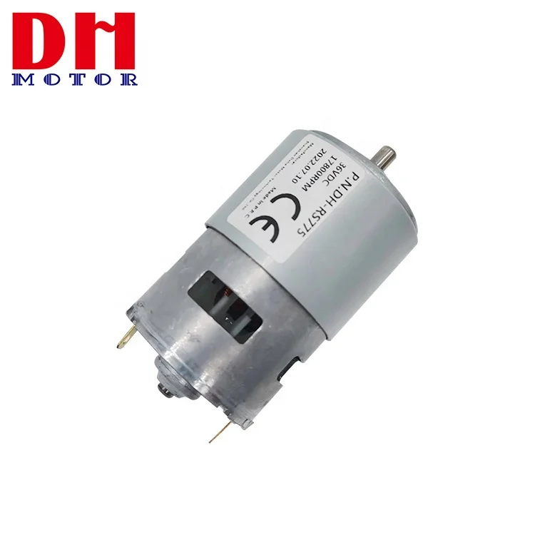 Hot Sale Durable 775 Motor 12v 24v 36v Brush Dc Motor High Rpm Gearbox For Electric Tool