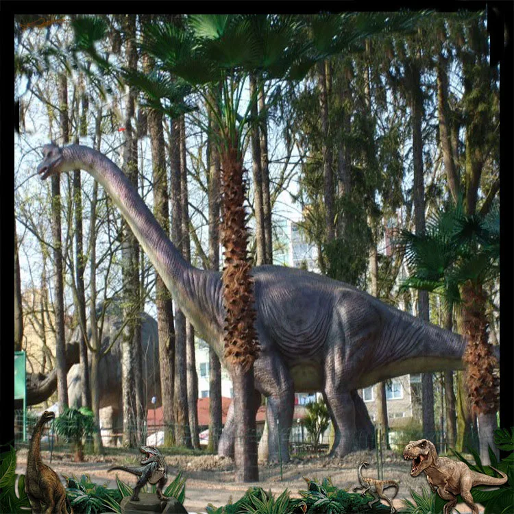Large Simulation Dinosaur Good Quality Life Size Animatronic Dinosaur Amusement Park Dinosaur