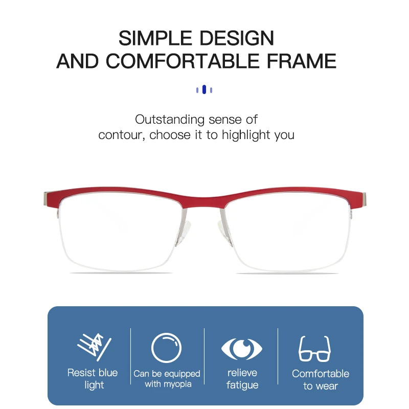 Mind Sense 2022 Fashionable New High Quality Optical Frames aluminum Eyeglasses Spectacle Frames  fashion optical glasses