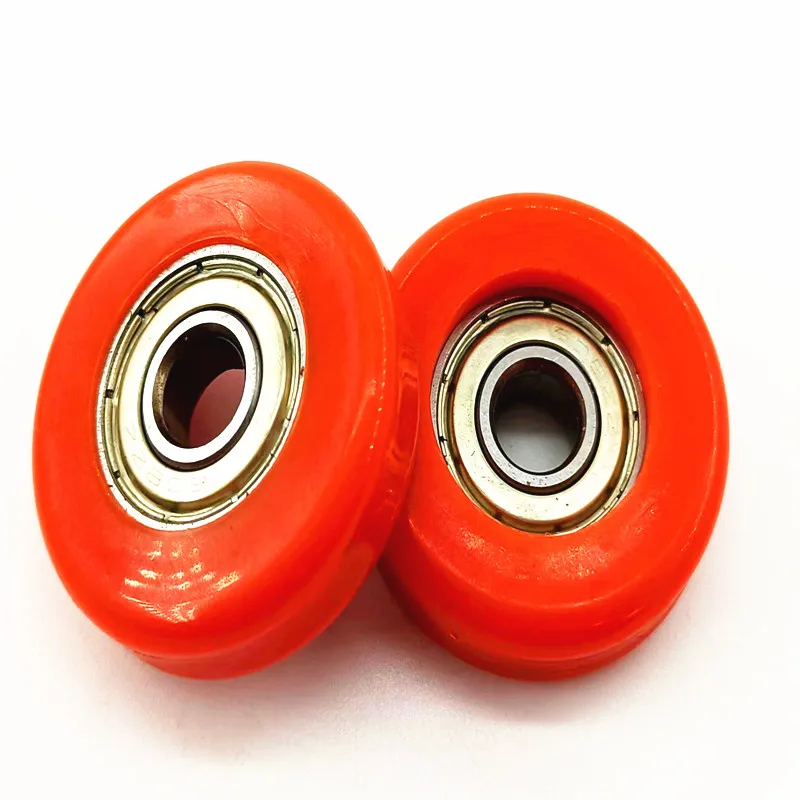 Factory mass production nylon pulley bearing 608Z carbon steel ANK-7 door & window roller wheel