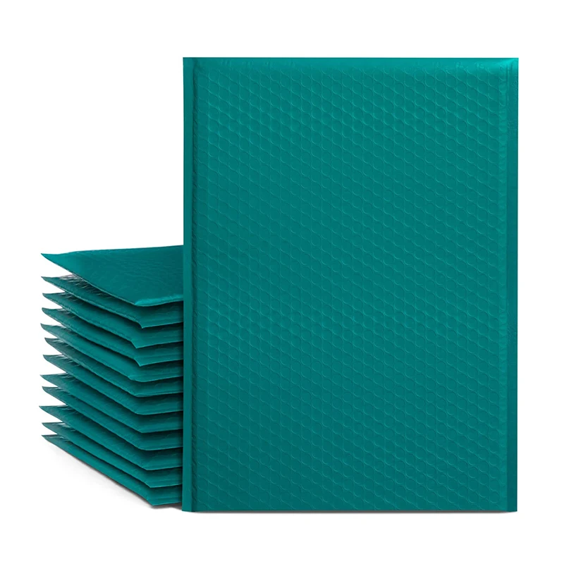 
Luxury Custom Packaging Green Color envelopes padded with bubble Express Mailer Bag Bubble Envelope 