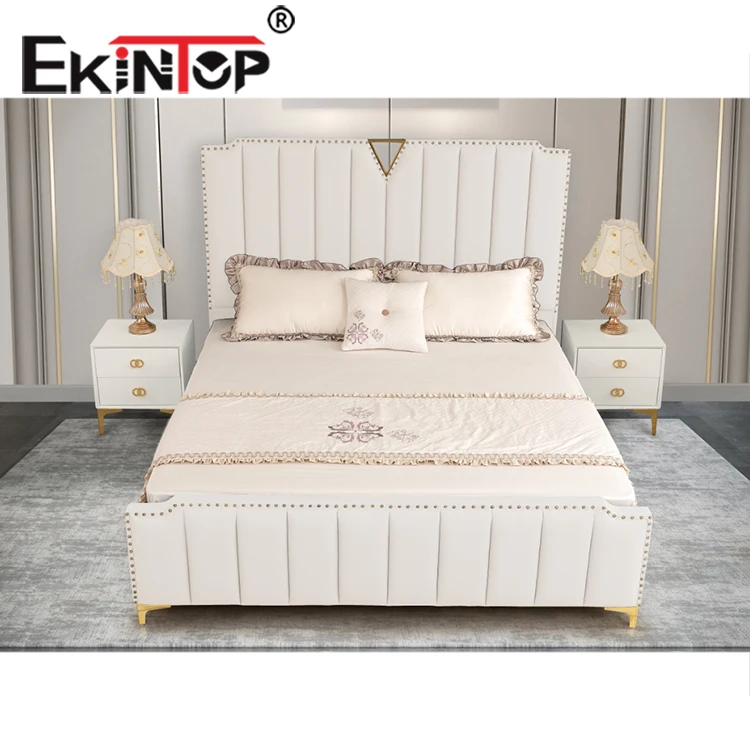 Ekintop New Design Hot Sale Bed Room Furniture Bedroom Single Bed with Drawer