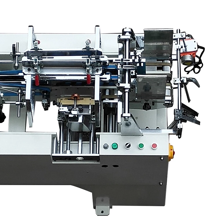 zh500 box mini automatic folder gluer machine