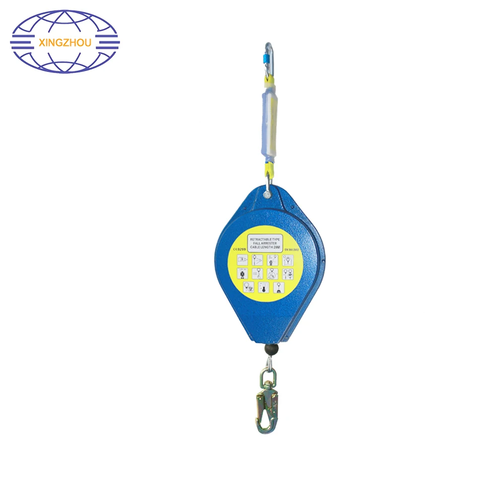 EN360 Certificated Customized  Retractable Fall Arrester for Construction