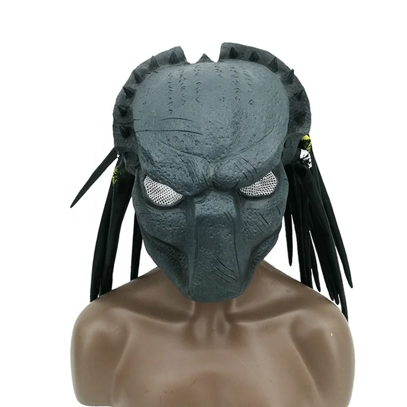 Halloween Alien vs. Predator movie latex mask for cosplay make up
