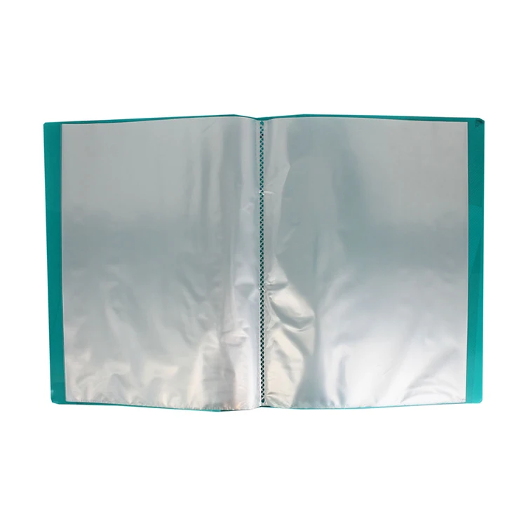 
Professional PP Foam A4 Letter Size 20 Pocket Transparent Sheet Protector Presentation Hardcover Display Book 